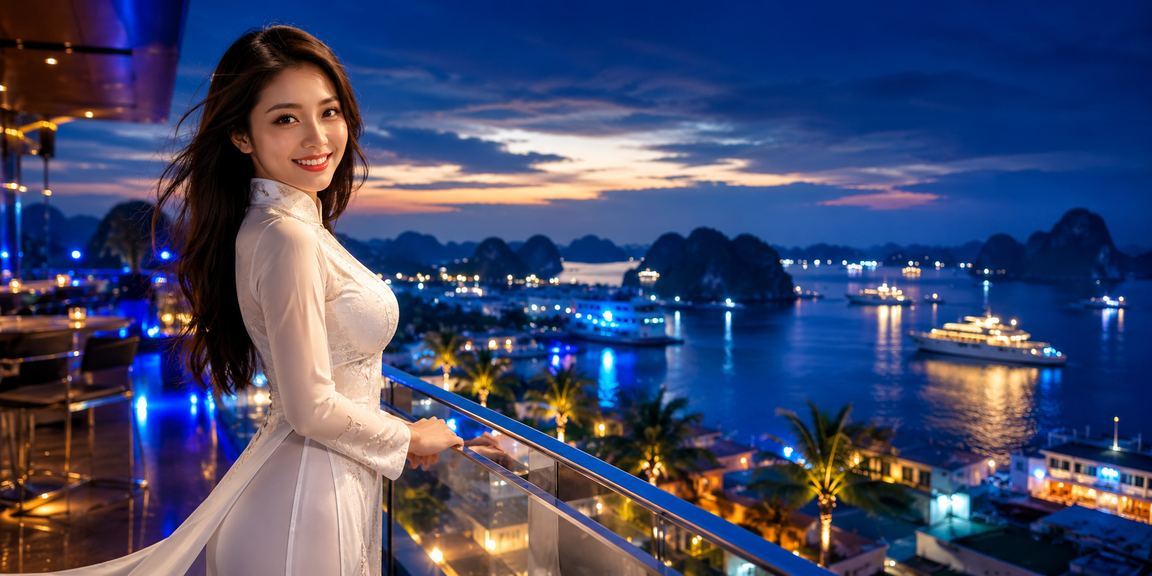 Người phụ nữ mặc áo dài sử dụng điện thoại xem kèo cược tại Ninh Bình